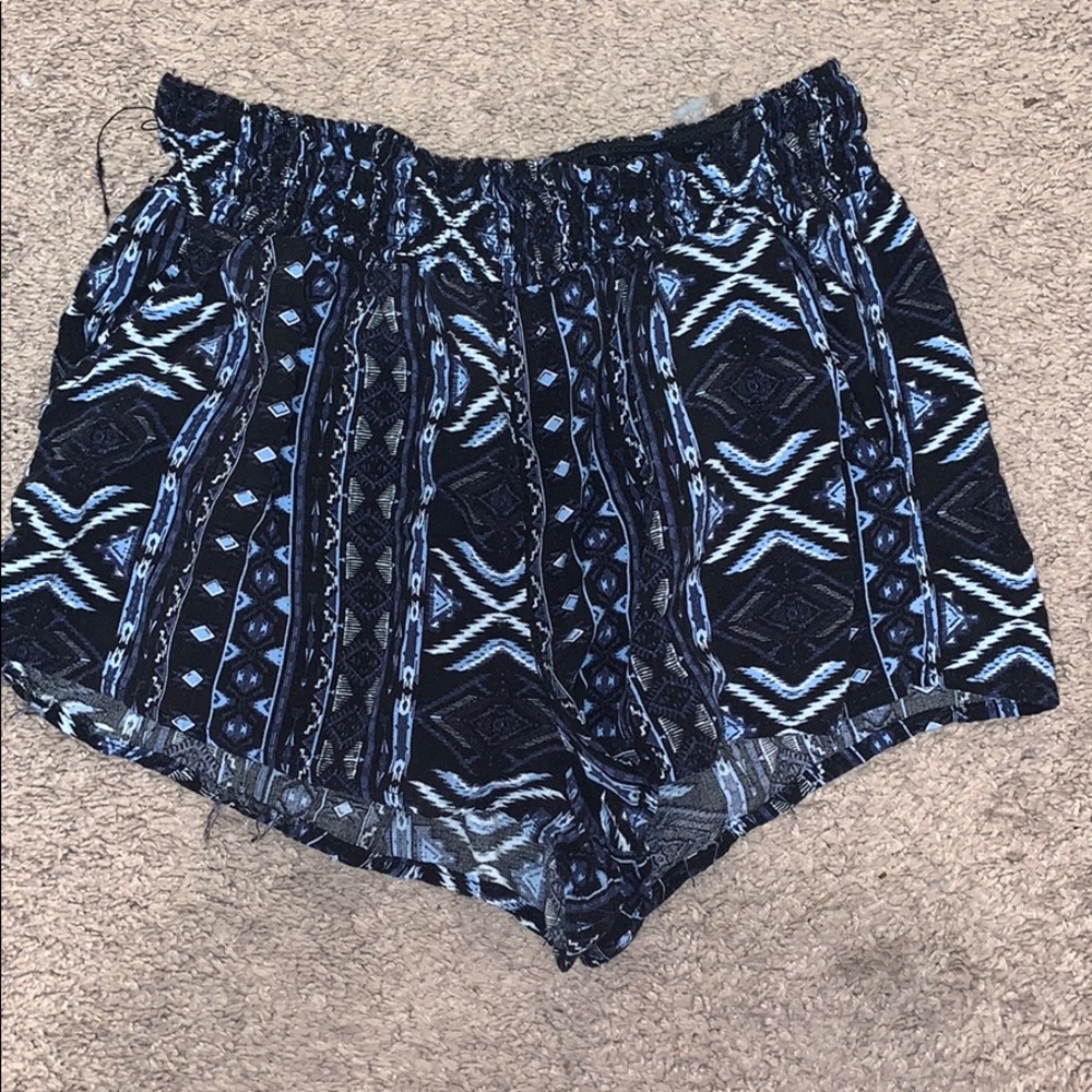 Blue “Flowy Shorts”